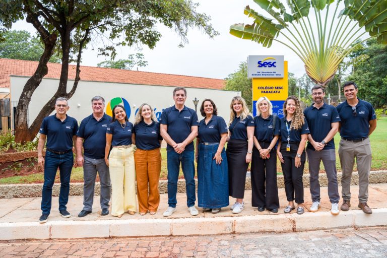 PRESIDENTE DA FECOMÉRCIO MG PARTICIPA DA INAUGURAÇÃO DO COLÉGIO SESC EM PARACATU